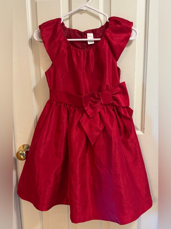 Gymboree Other - Gymboree Fancy Red Dress with Large Bow